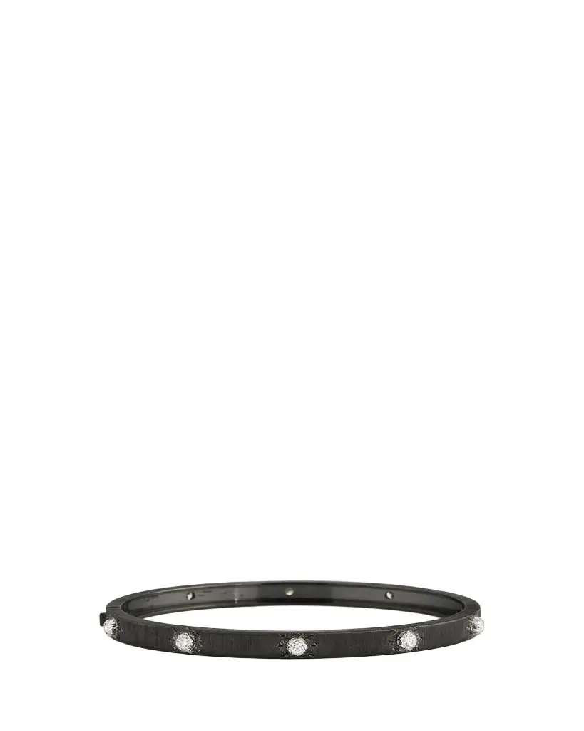Buccellati Macri Classica Bangle, Black Gold, 5mm