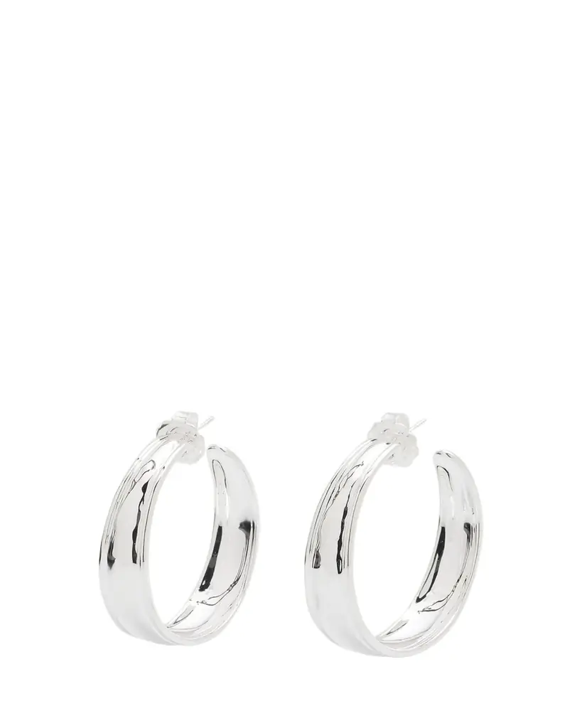 Ippolita Goddess Hoop Earrings in Sterling Silver