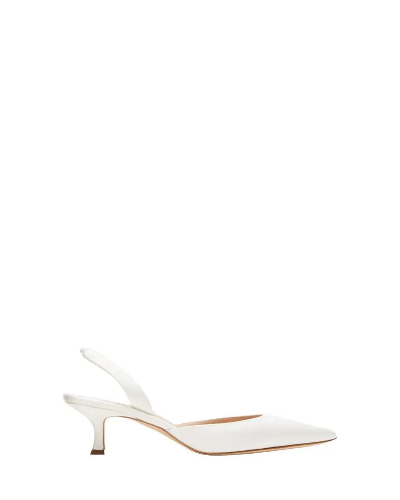 Manolo Blahnik Carolyne Kitten-Heel Halter Pumps