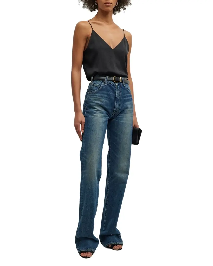 Nili Lotan Joan Straight-Leg Jeans