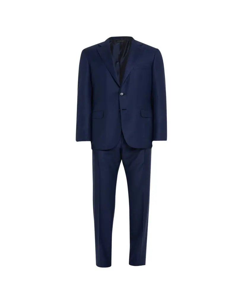 Brioni Men's Textured Solid Two-Piece Suit, Bright Navy