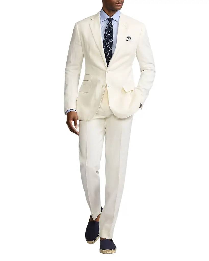 Ralph Lauren Purple Label Kent Hand-Tailored Silk-Linen Jacket