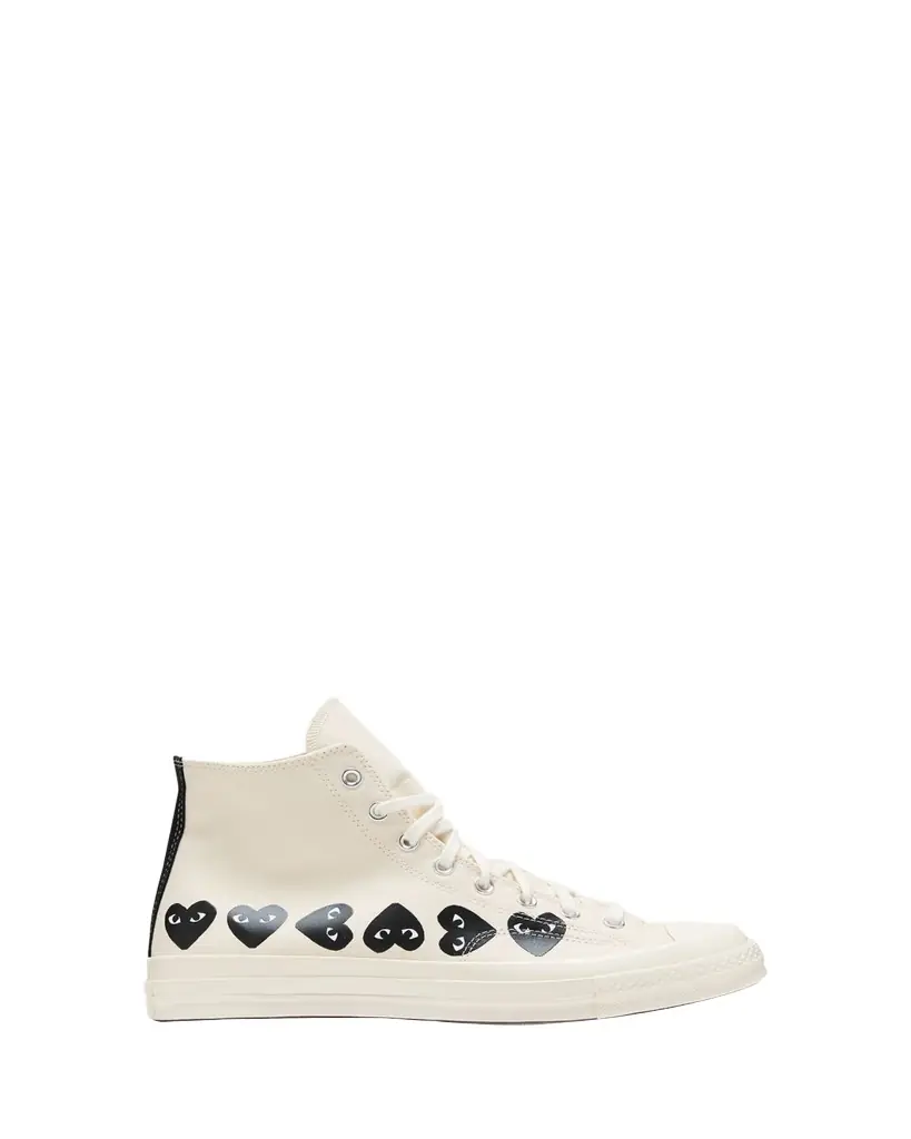 Comme des Garcons x Converse Men's Chuck 70 Multi Heart High-Top Sneakers