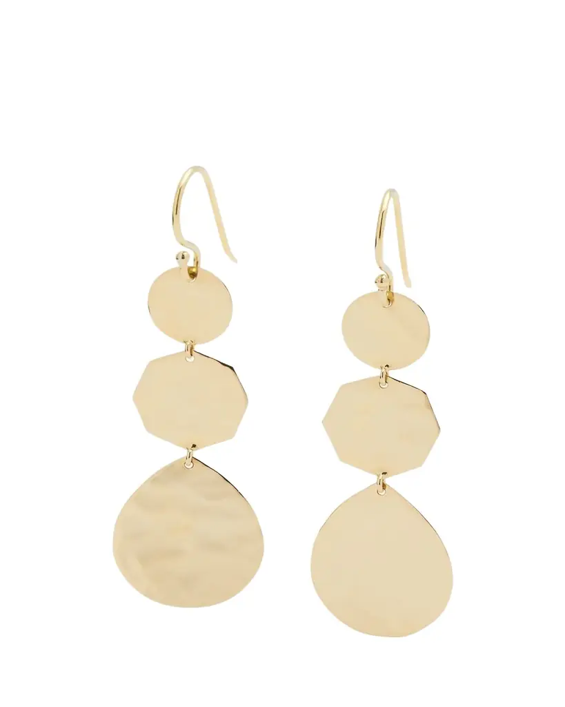 Ippolita Small Crinkle Crazy 8's Earrings in 18K Gold