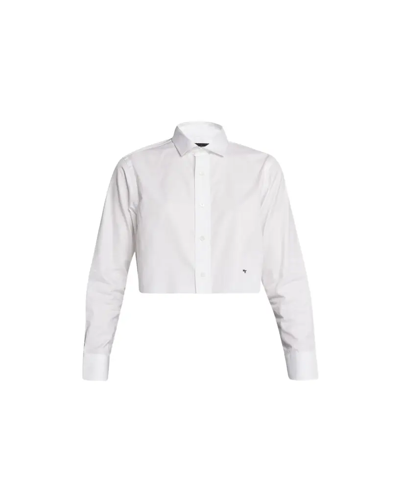 HOMMEGIRLS Boxy Cropped Shirt