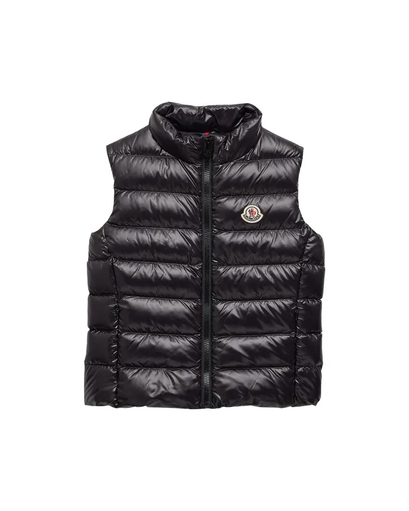 Moncler Kid's Ghany Quilted Puffer Down Vest, Size -14