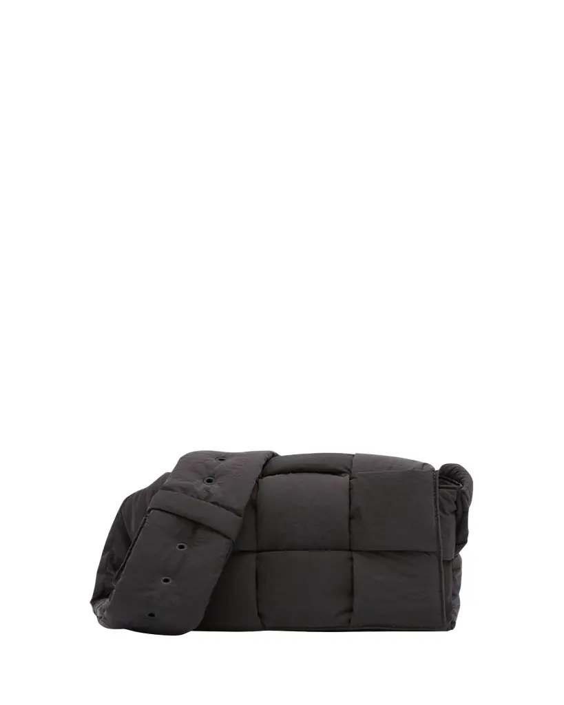Bottega Veneta Men's Padded Tech Cassette Nylon Crossbody Bag
