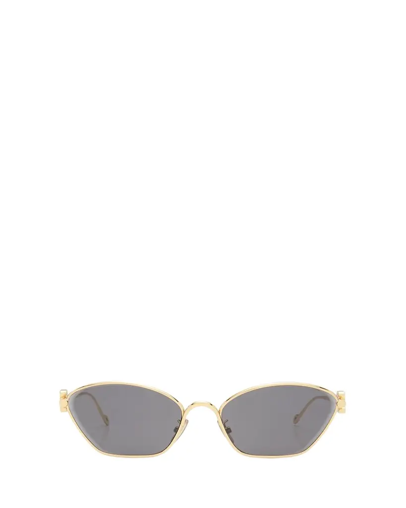Loewe Anagram Golden Metal Cat-Eye Sunglasses