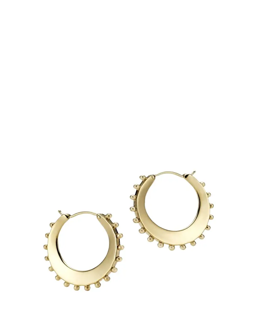 Futura Jewelry Ancient Power Hoop Earrings