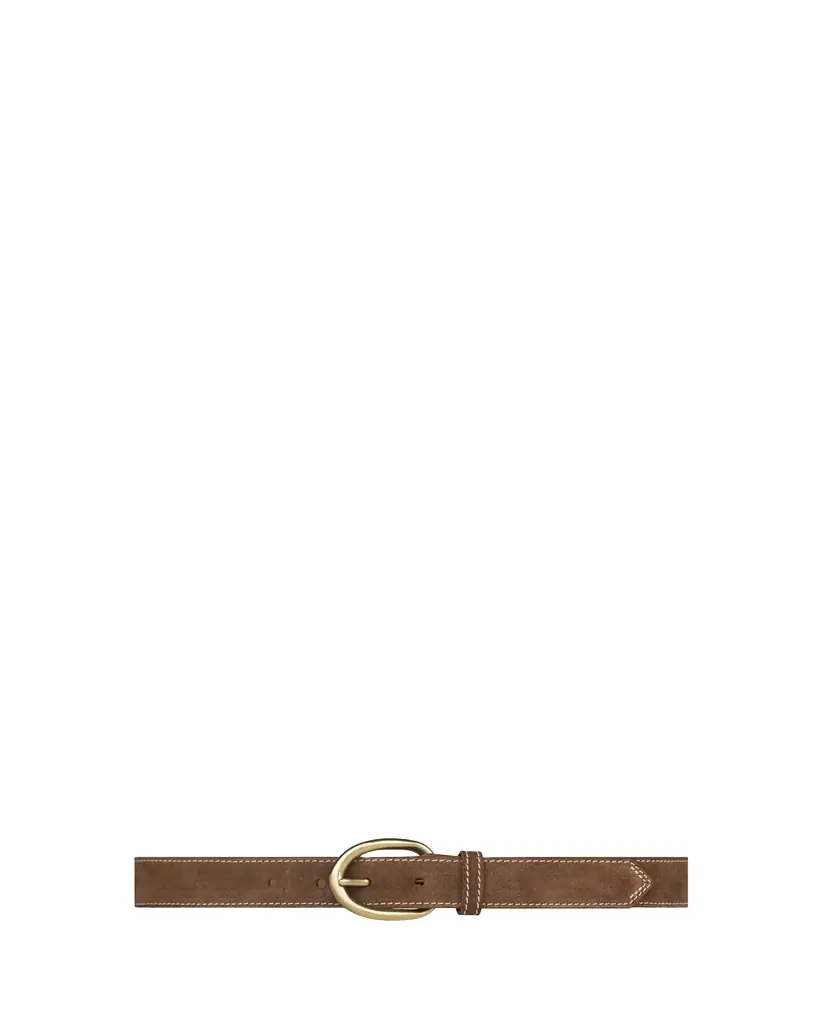 Vaincourt Paris La Vaillante Suede & Brass Belt
