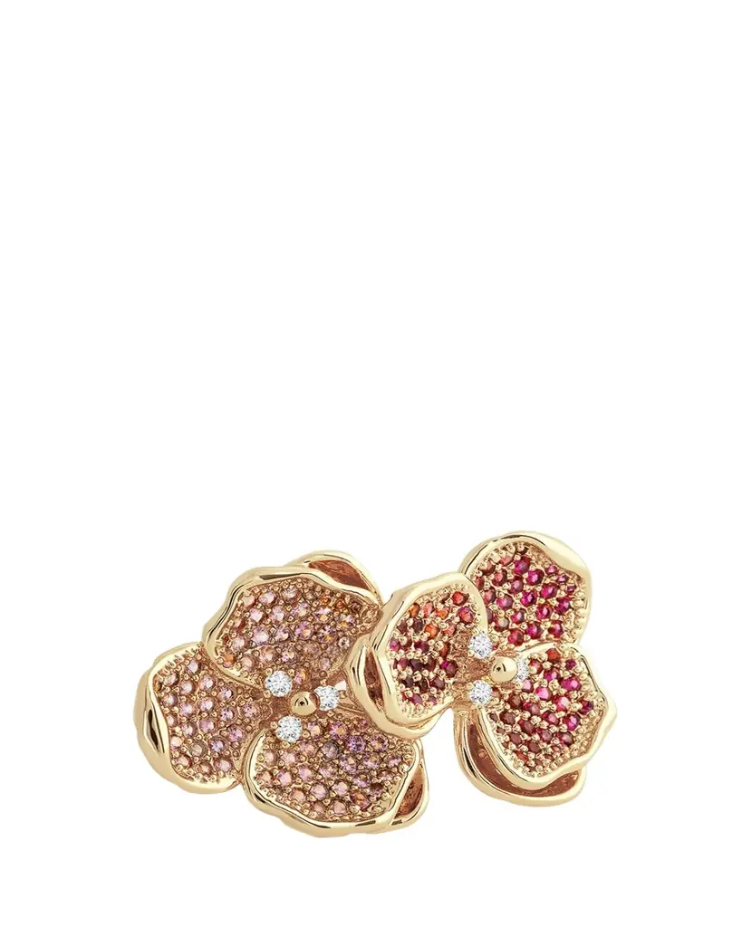 Anabel Aram Jewelry Cubic Zirconia Orchid Ring