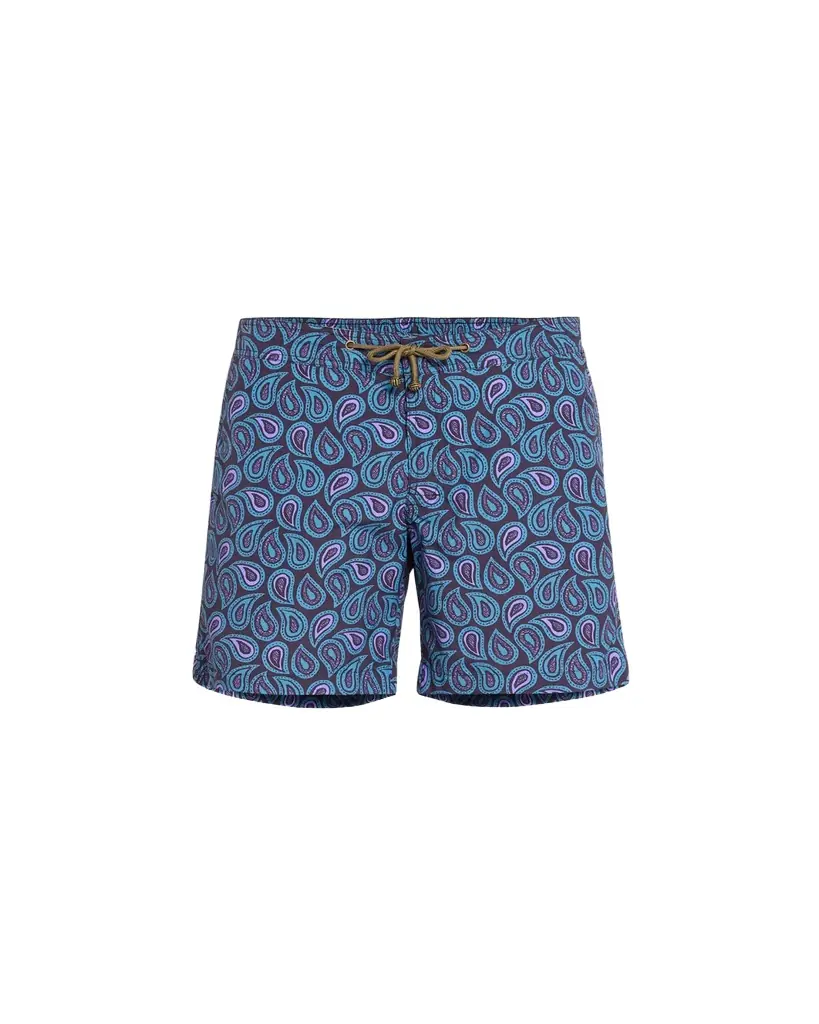 Charvet X Thorsun Men's Large Paisley Swim Shorts