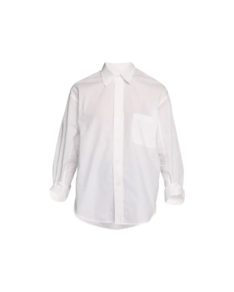 Citizens of Humanity Kayla Button-Front High-Low Shirt