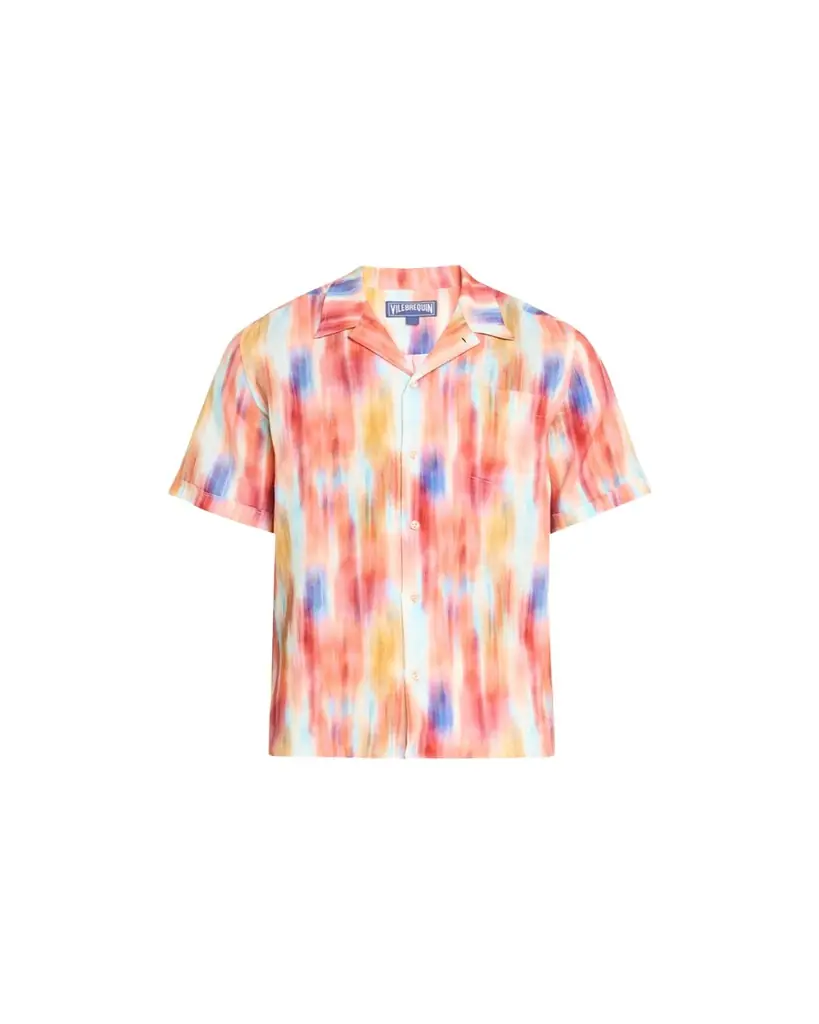 Vilebrequin Men's Ikat-Print Short-Sleeve Shirt