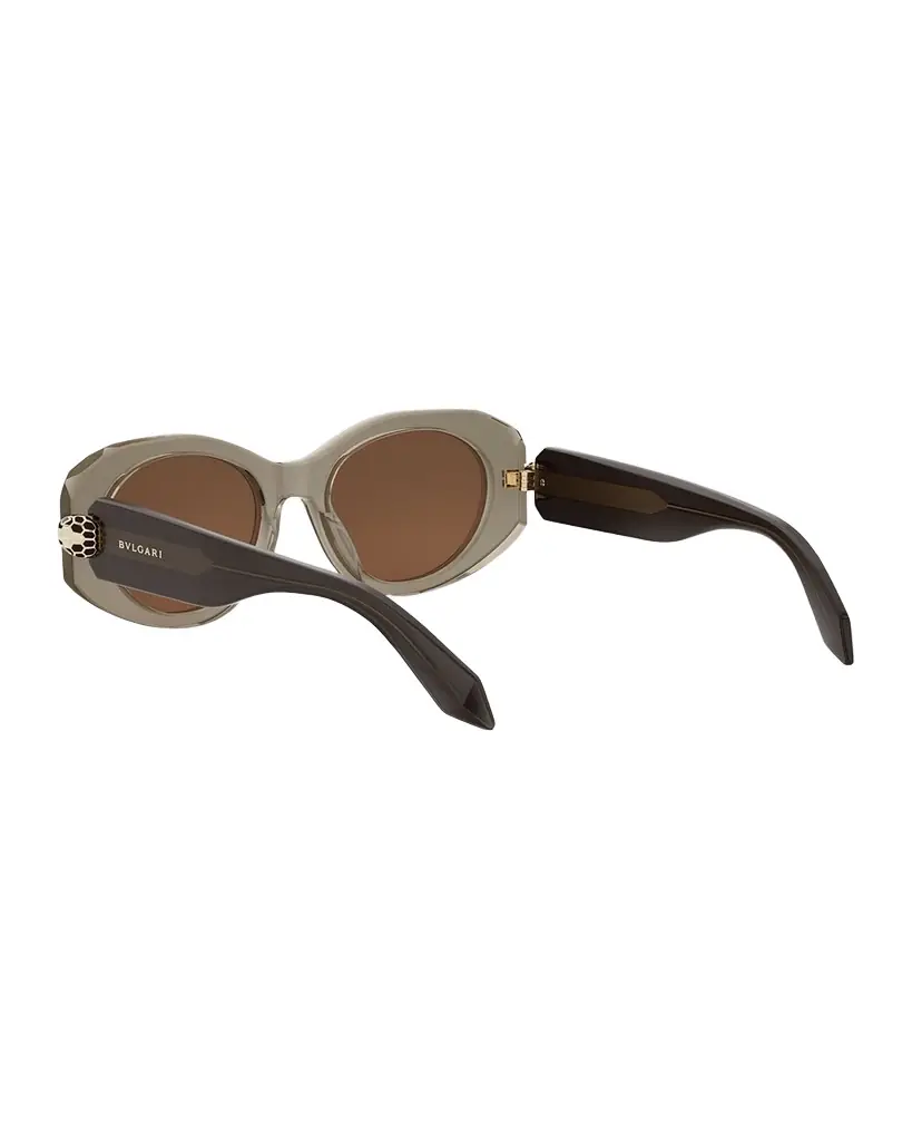 BVLGARI Serpenti Oval Sunglasses