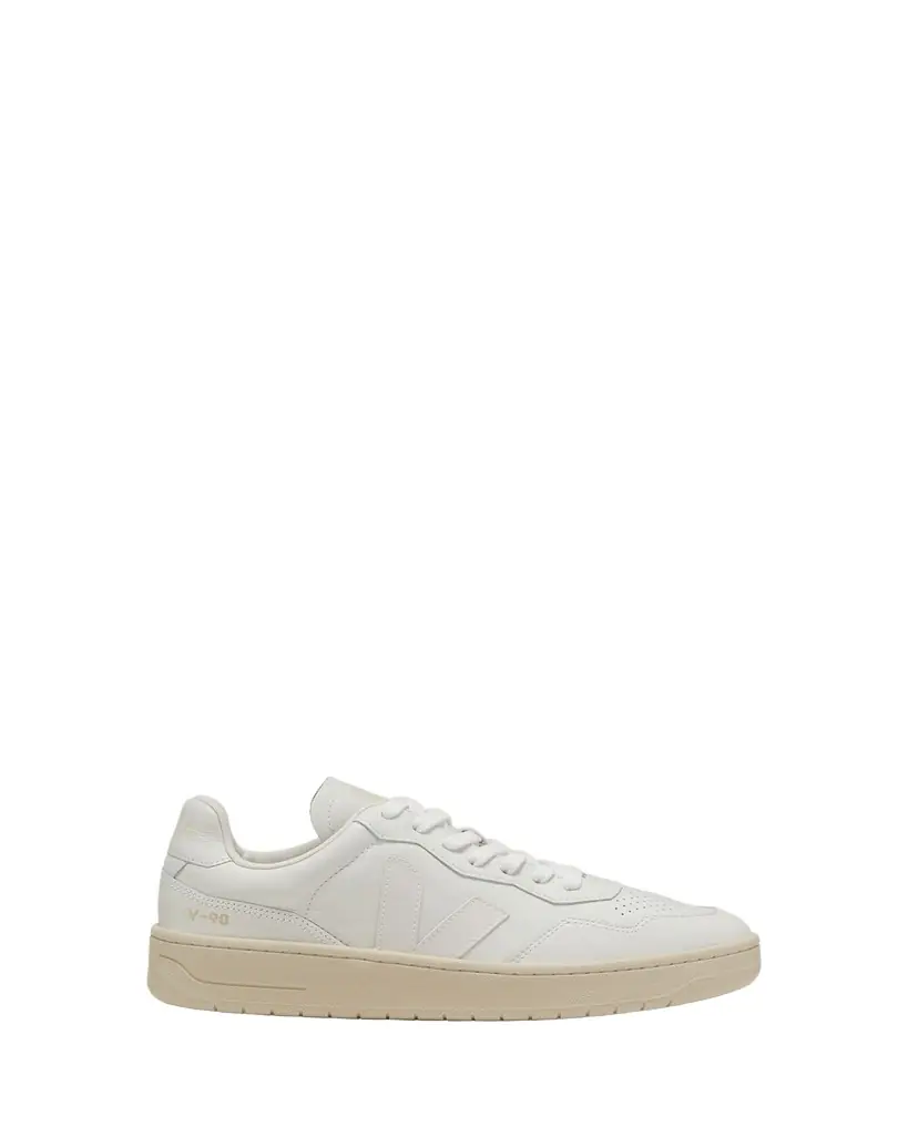 VEJA V-90 Bicolor Low-Top Sneakers