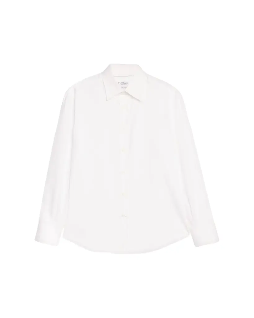 Brunello Cucinelli Men's Sea Island Cotton Sport Shirt