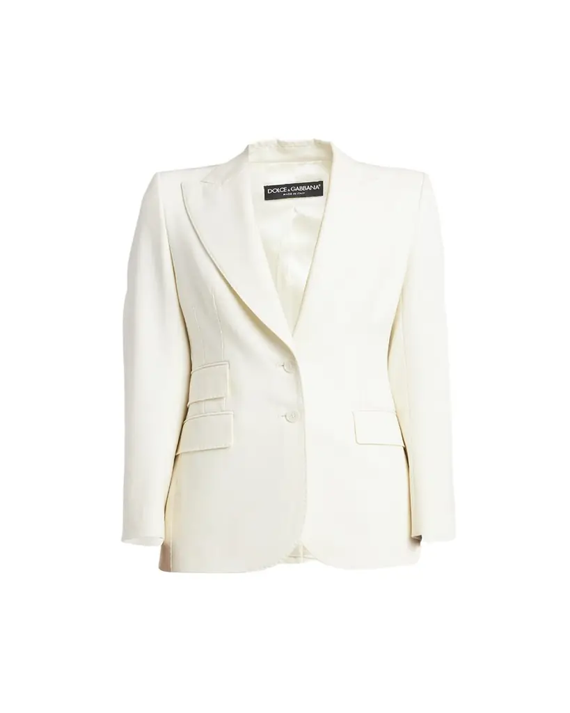 Dolce & Gabbana Peak Lapel Stretch Blazer