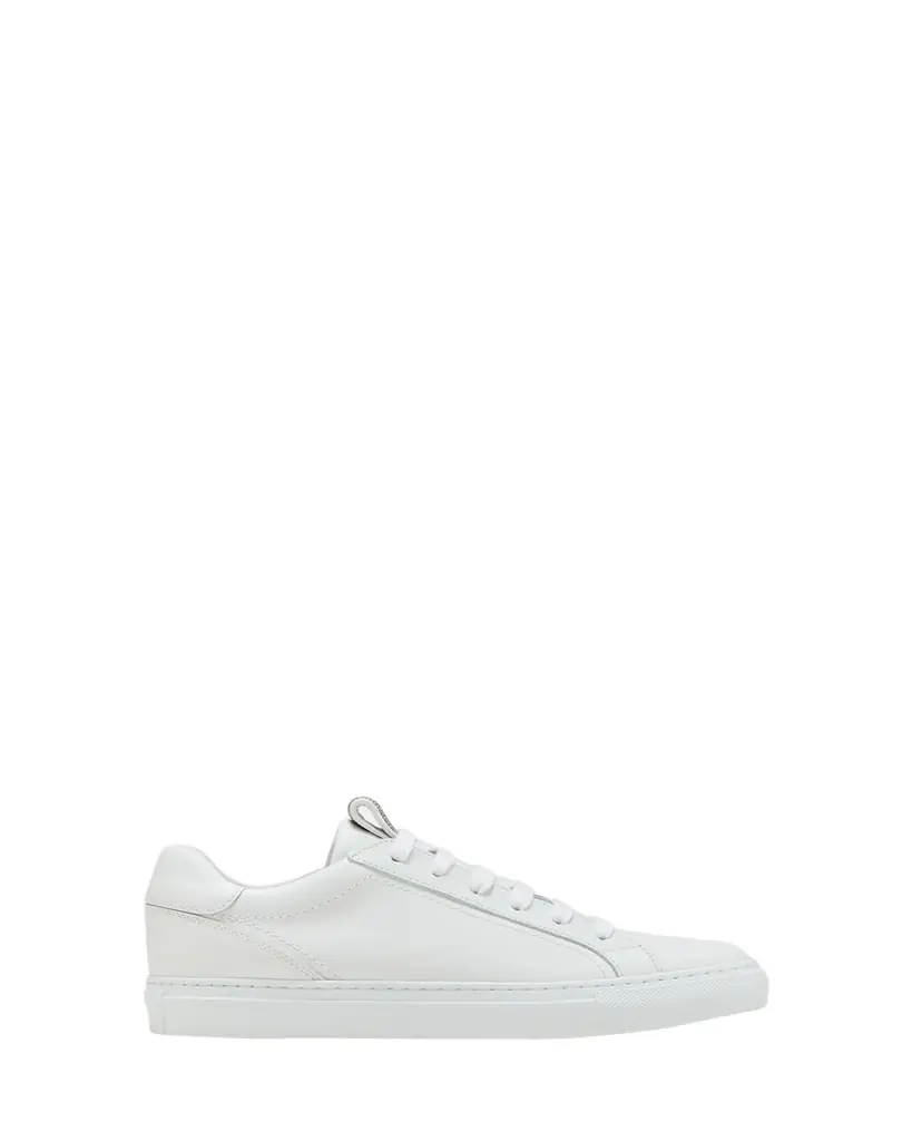 Brunello Cucinelli City Leather Monili Low-Top Sneakers