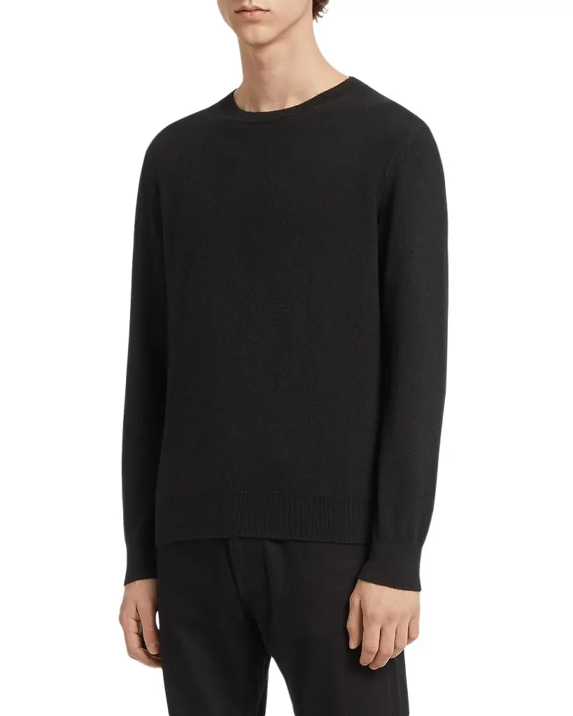 ZEGNA Men's Cashmere Crewneck Sweater