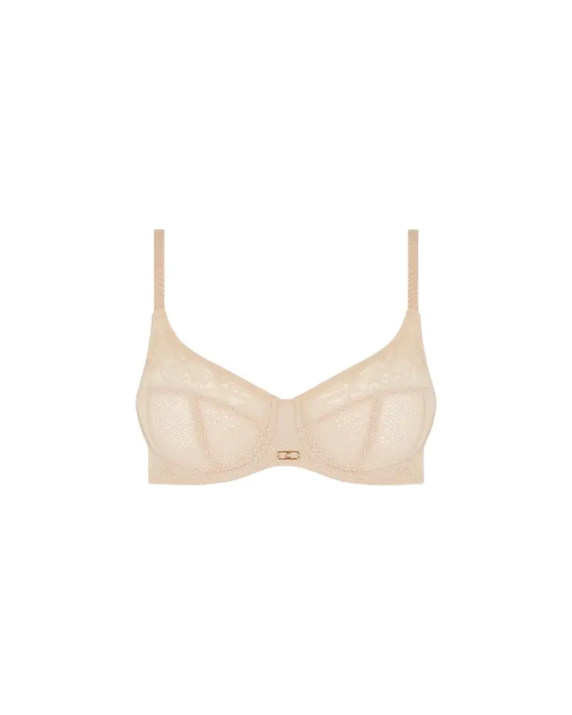 Chantelle Underwire Three-Part Lace Bra