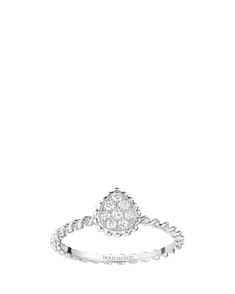 Boucheron Serpent Boheme Extra Small Motif Diamond Ring