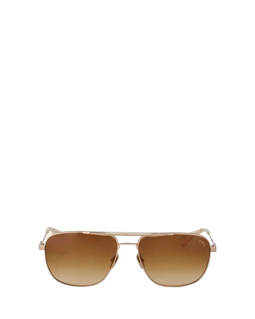 Hoorsenbuhs Golden Titanium Aviator Sunglasses