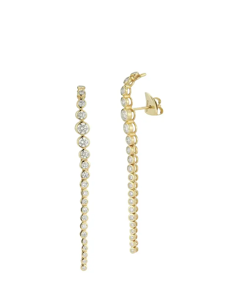 ONDYN Grand River Earrings with Diamonds