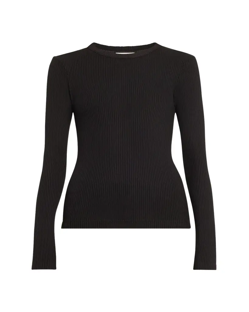 Citizens of Humanity Bina Rib-Knit Crewneck Top