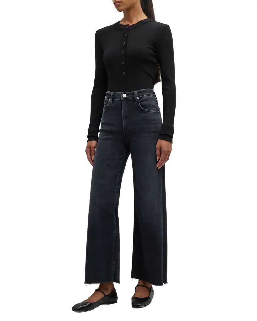Citizens of Humanity Varra Long-Sleeve Henley Top