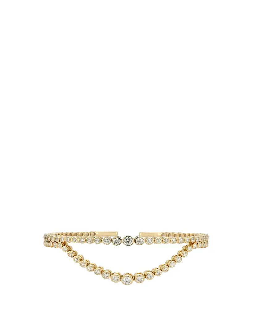 ONDYN Double Lumiere Bracelet with Diamonds
