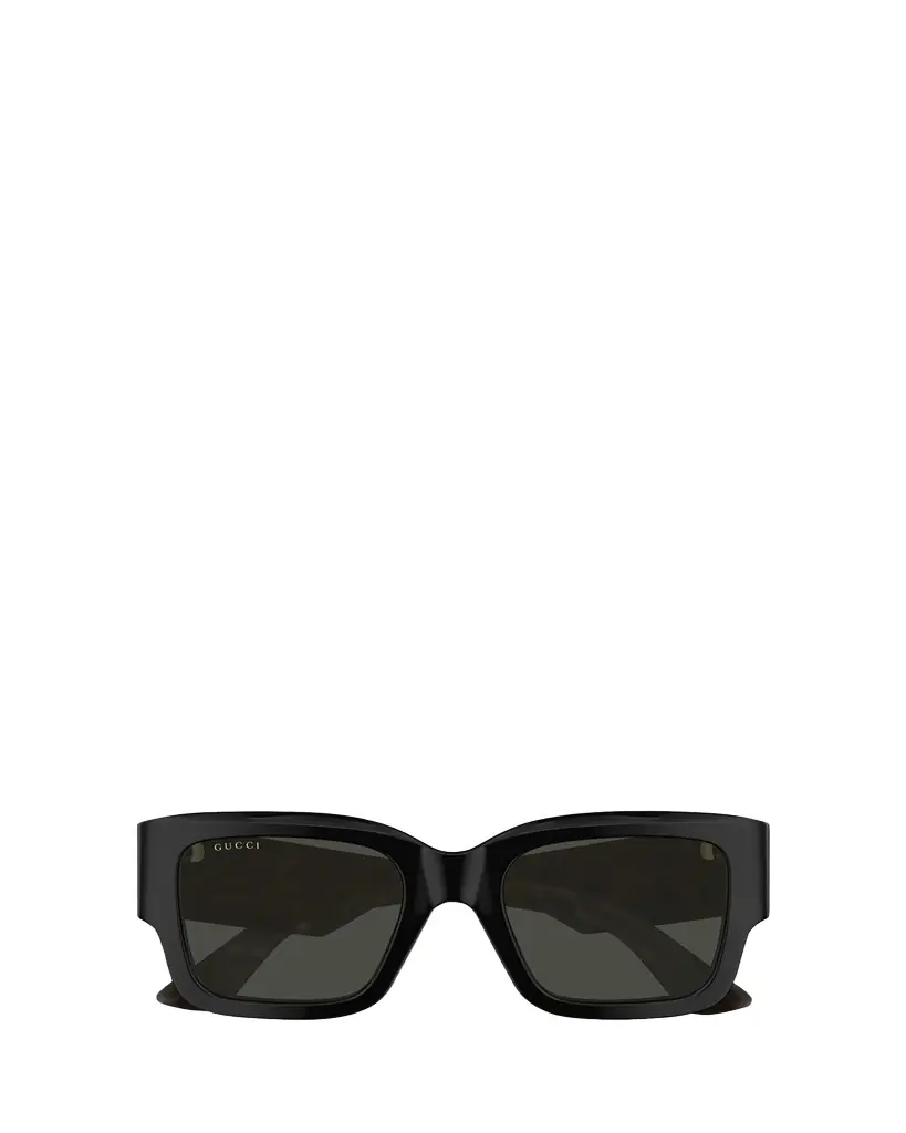 Gucci Oversized Rectangle Acetate Sunglasses