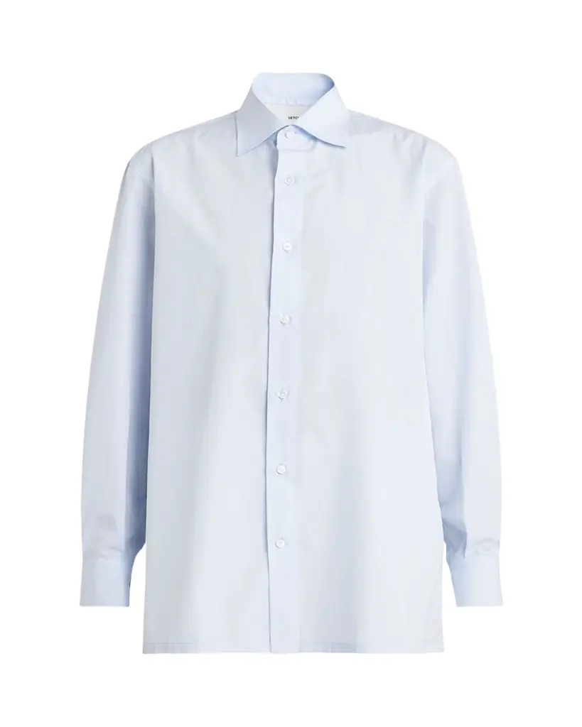 SETCHU Button Down Poplin Shirt