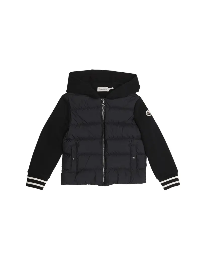 Moncler Boy's Combo Puffer Jacket, Size -6 - Women's Clothing