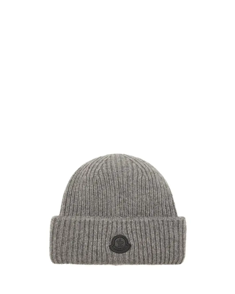 Moncler Men's Ribbed Cashmere Beanie