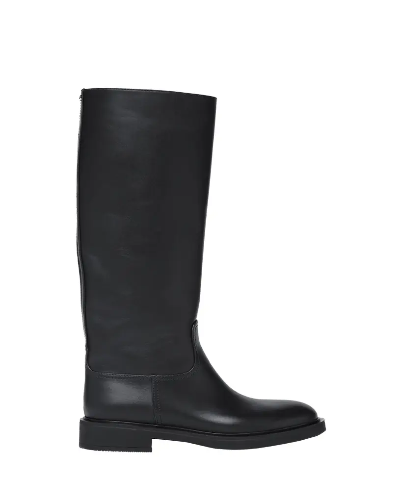 Gianvito Rossi Tall Leather Riding Boots