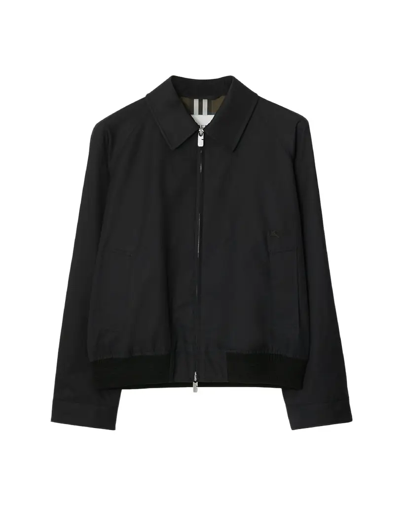Burberry Men's Twill Harrington Jacket
