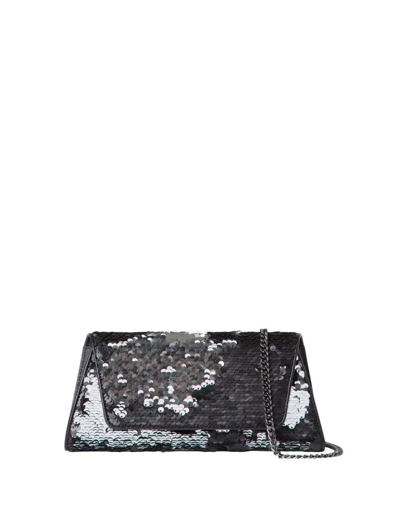 Akris Anouk Mini Sequined Clutch Bag