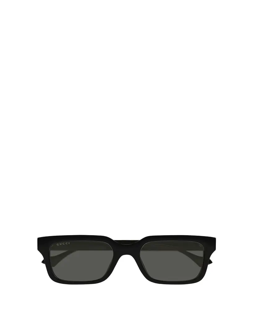 Gucci Men's Transparent Rectangle Sunglasses