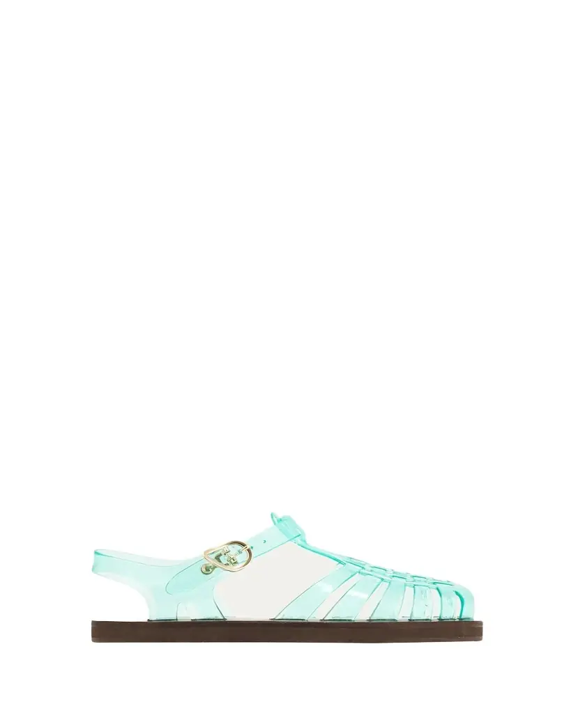 Ancient Greek Sandals Homeria Transparent Jelly Fisherman Sandals