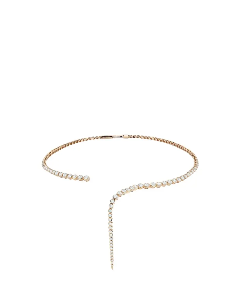 ONDYN Imperial Wavelength Necklace with Diamonds