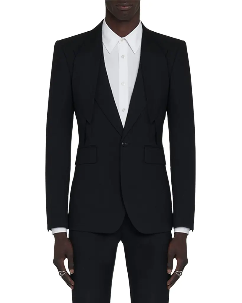 McQueen Men's Lapel-Collar Sport Coat