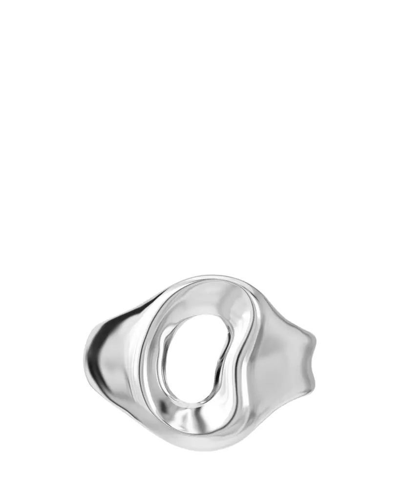 Charlotte Chesnais Shima Cuff Bracelet Silver