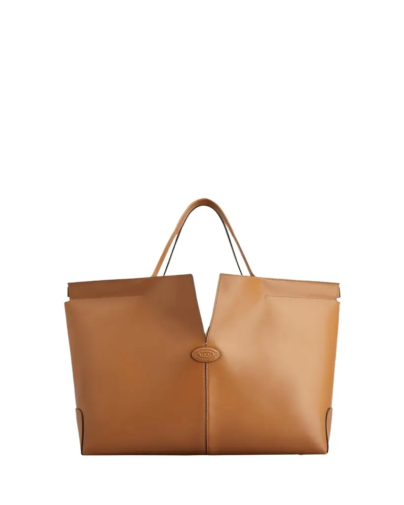 Tod's Medium Leather Di Folio Tote Bag