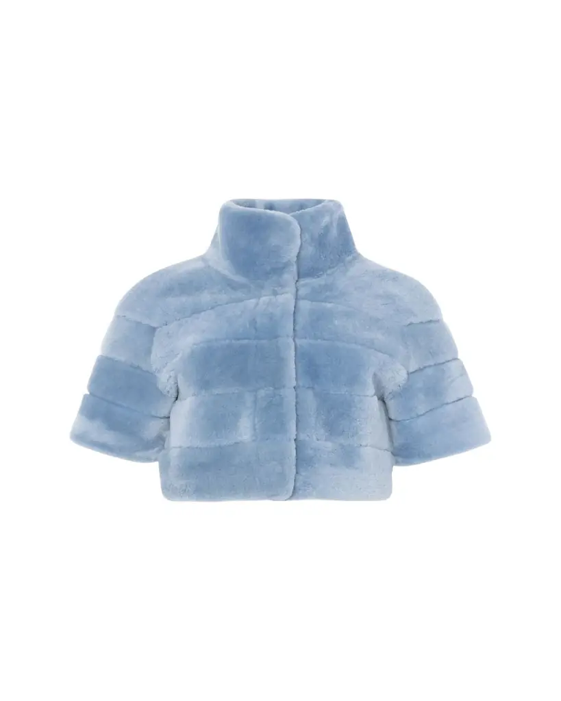 Gorski Reversible Shearling Lamb Bolero