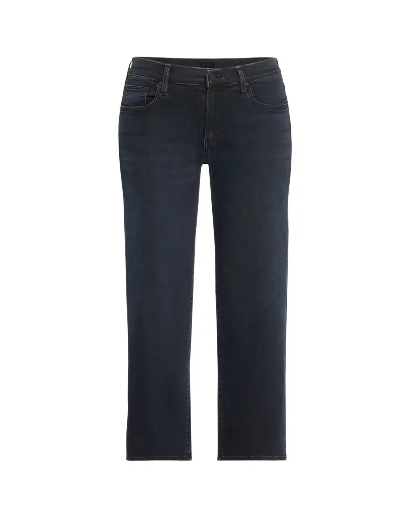 MOTHER The Mid-Rise Rambler Zip Ankle Jeans