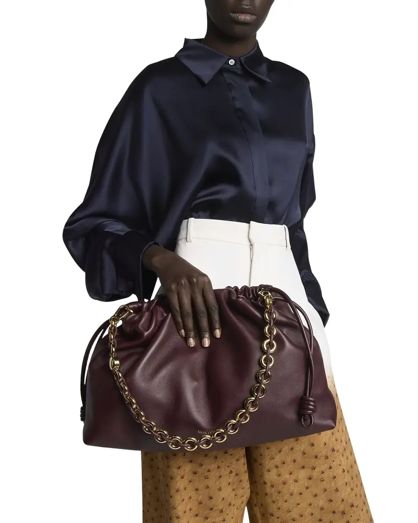 Loewe Flamenco Large Napa Lambskin Shoulder Bag