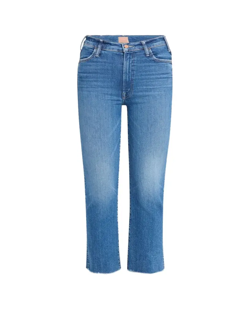 MOTHER The Hustler Ankle Fray Jeans