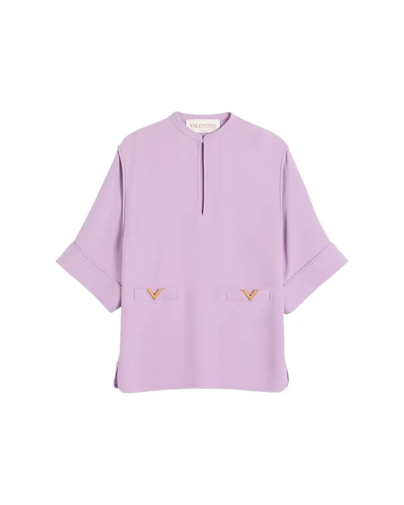 Valentino Garavani Wide Sleeve Mini Dress