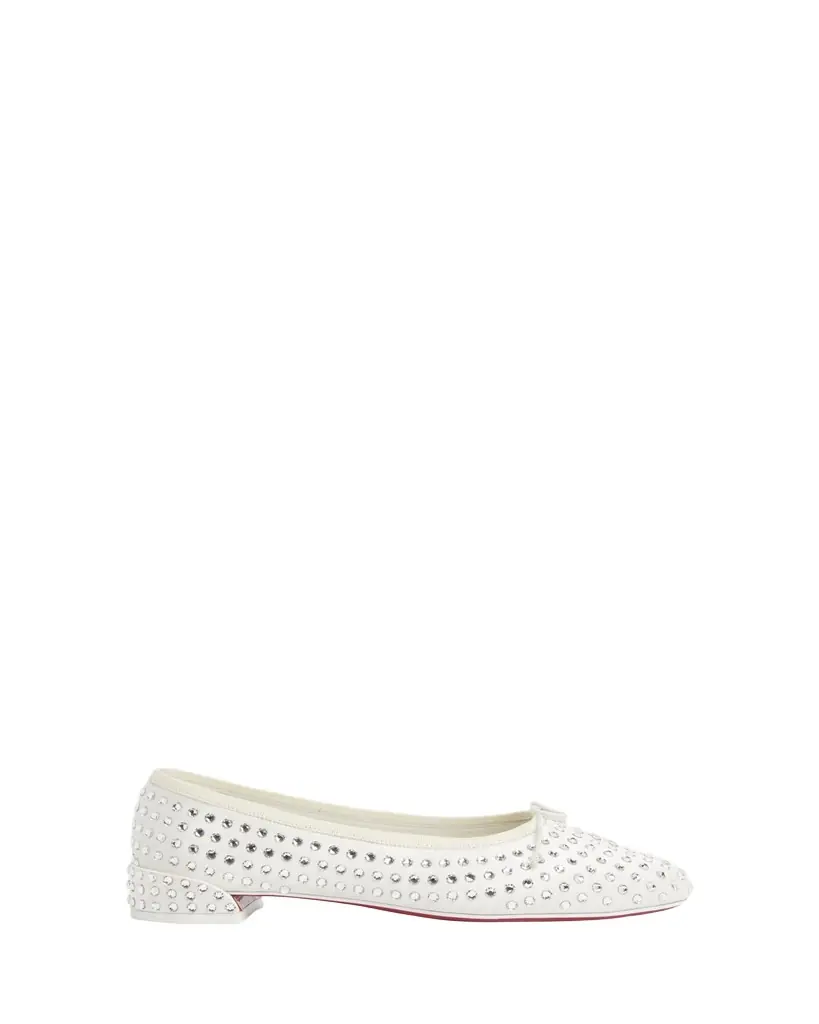 Christian Louboutin Sweetie Jane Strass Ballerina Flats